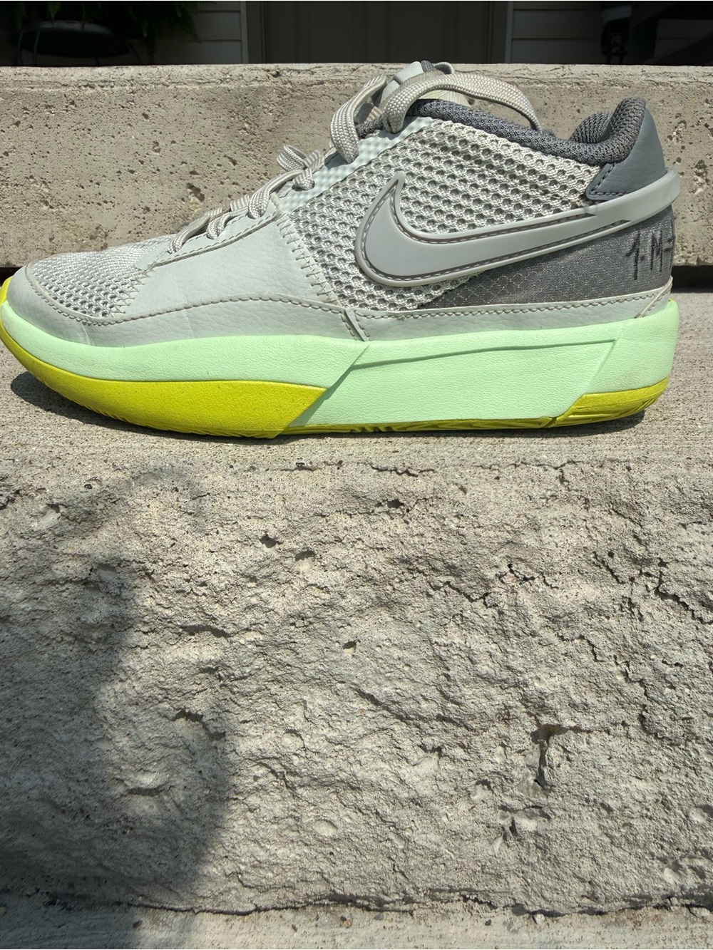 Nike Ja Morant Ja 1 Flash Basketball Shoe, youth size 3.5